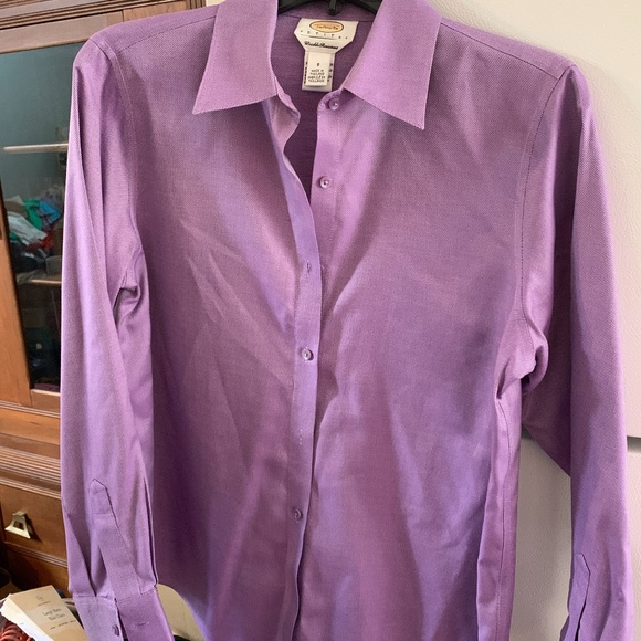 Talbots petites wrinkle resistant button down . MAYBE worn once - Picture 1 of 4